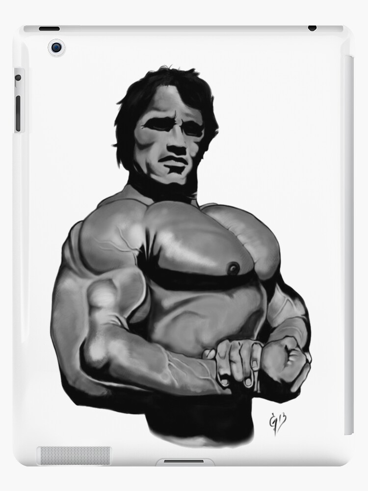 Arnold side bicep pose - Bodybuilding - Posters and Art Prints | TeePublic