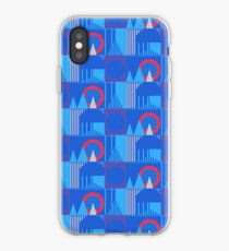 Central Line London Underground Moquette iPhone Case
