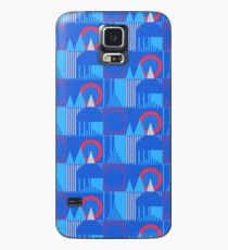 Central Line London Underground Moquette Case/Skin for Samsung Galaxy