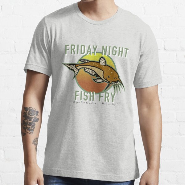 Cleveland Fish Fry T-Shirt - I’m Here for The Fish Fry - unisex Crew - Grey / M