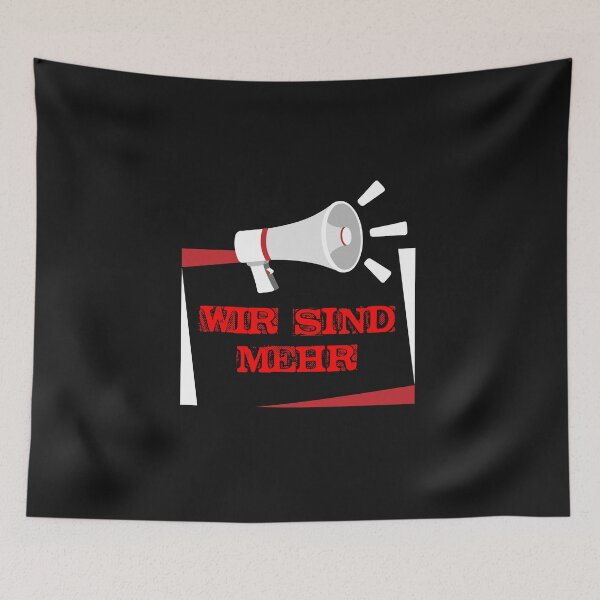 Item preview, We are mor germany Chemnitz racism nazi demonstration designed and sold by cakal10.