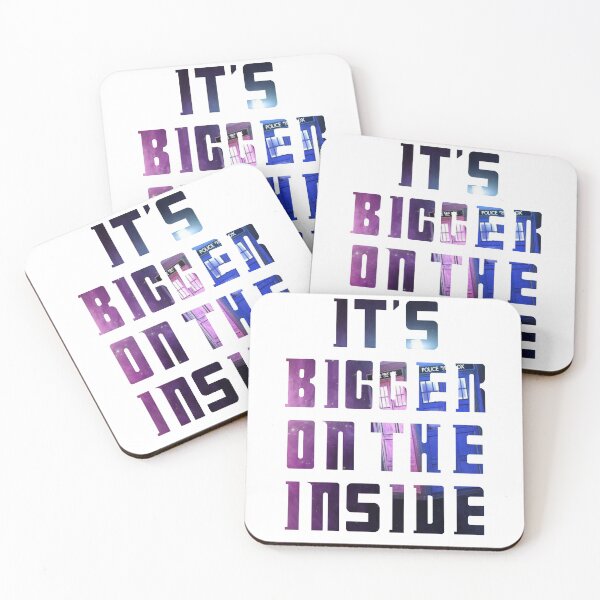 Item preview, It's Bigger on the Inside designed and sold by GeneticRambles Shop.