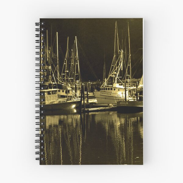Item preview, Fishing boats on the Oregon coast designed and sold by jklune.