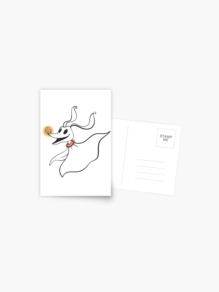 Null Aus Dem Albtraum Vor Weihnachten Postkarte Von Rosiecheecks Redbubble