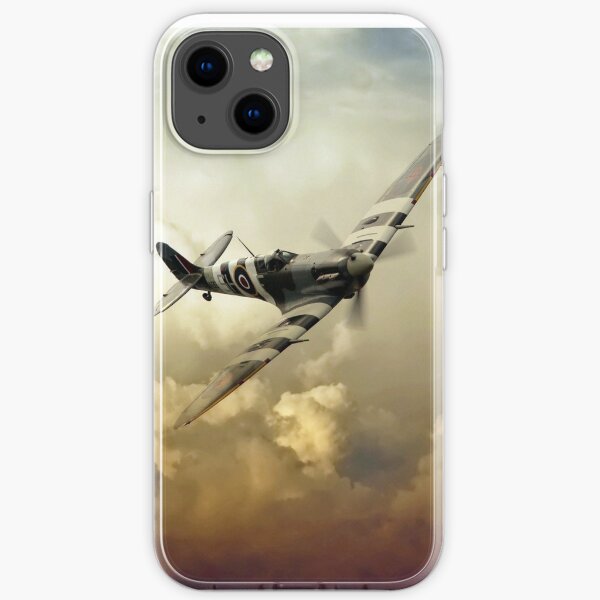 Spitfire Passing Through The Storm iPhone Soft Case