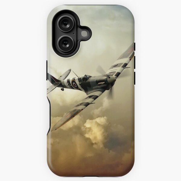 Item preview,  Spitfire Passing Through The Storm  designed and sold by Airpower Art.