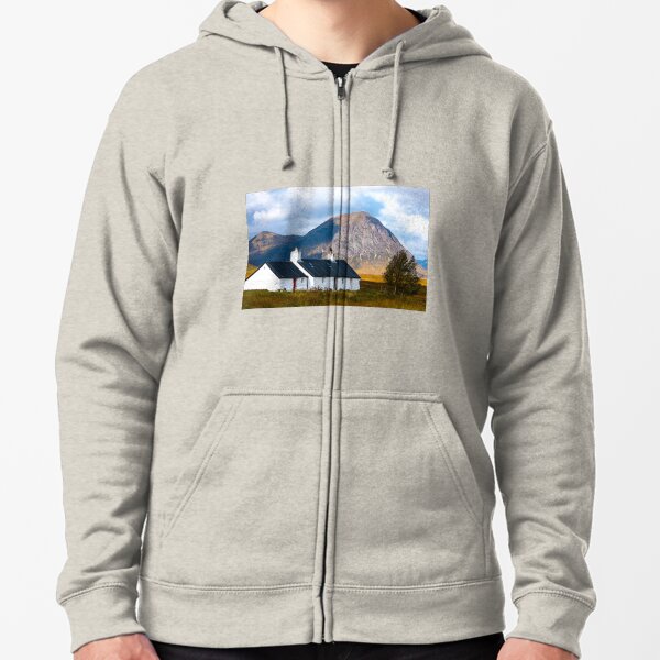 Glencoe Scotland Zipped Hoodie