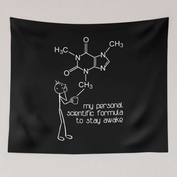Item preview, My Personal Scientific Formula to stay awake ( Coffee Science fun! ) designed and sold by Colette van der Wal.
