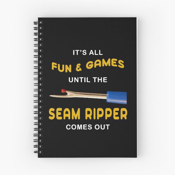 Item preview, Sewing Quilting Seam Ripper Humor designed and sold by TLSDesigns.