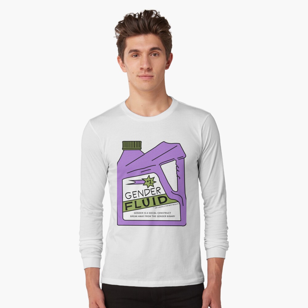 Aperçu de l'œuvre T-shirt manches longues créée et vendue par shittyhuman.