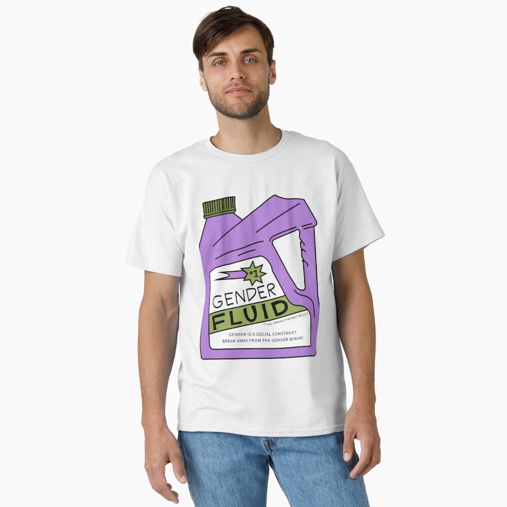 Aperçu de l'œuvre T-shirt classique créée et vendue par shittyhuman.