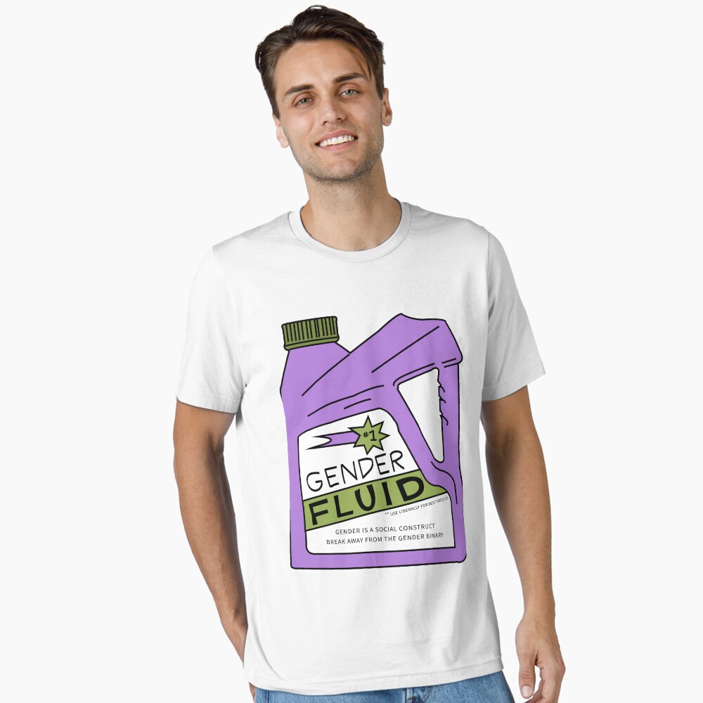 Aperçu de l'œuvre T-shirt essentiel créée et vendue par shittyhuman.