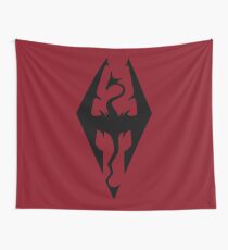 Skyrim Imperial Flag Logo Tapestry