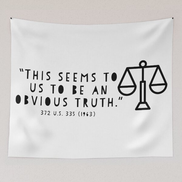Item preview, Gideon v. Wainwright designed and sold by wendeebee.