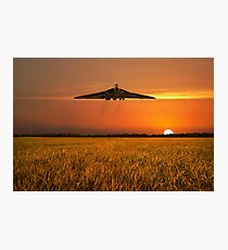 Vulcan Farewell Fly Past Photographic Print