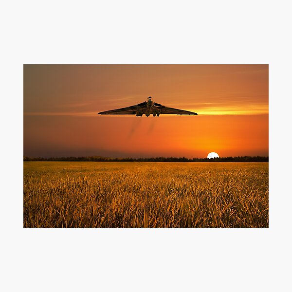 Vulcan Bomber Wall Art Redbubble