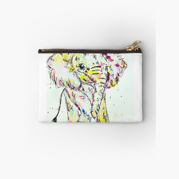 Item preview, Baby elephant walking  designed and sold by jessieleighsart.