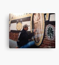 Breckenridge Texas Mural Canvas Print