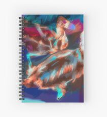 Abstract Duck Spiral Notebook
