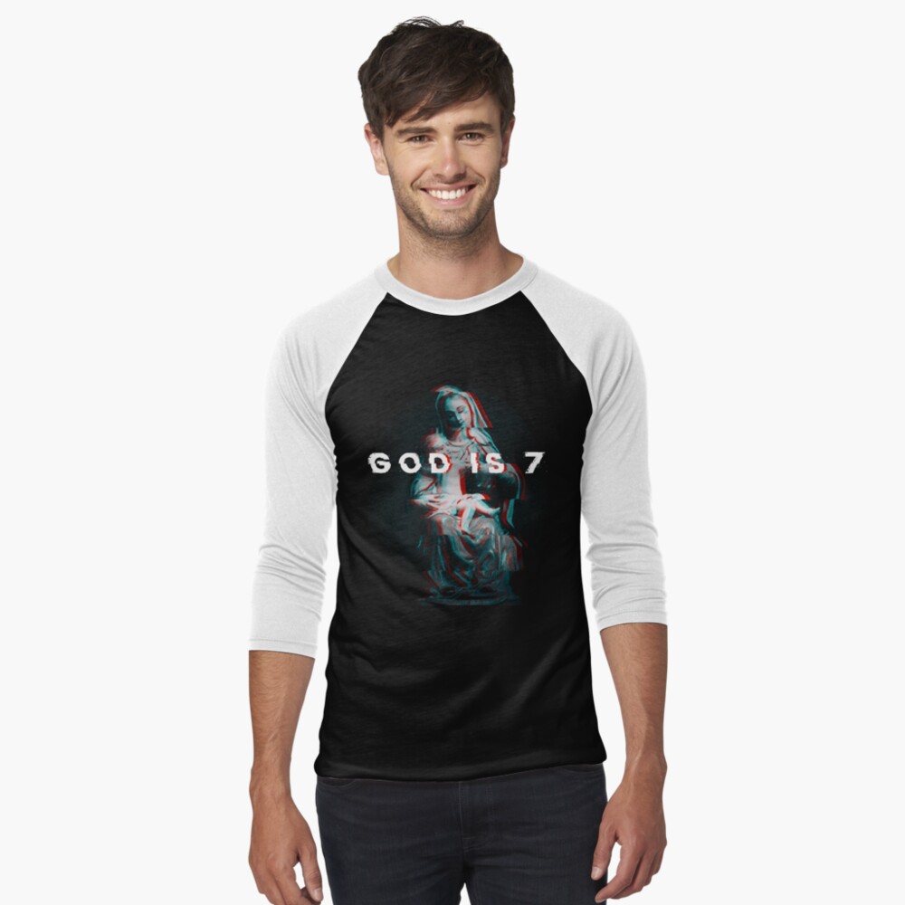 Item preview, Baseball ¾ Sleeve T-Shirt designed and sold by Godis7music.