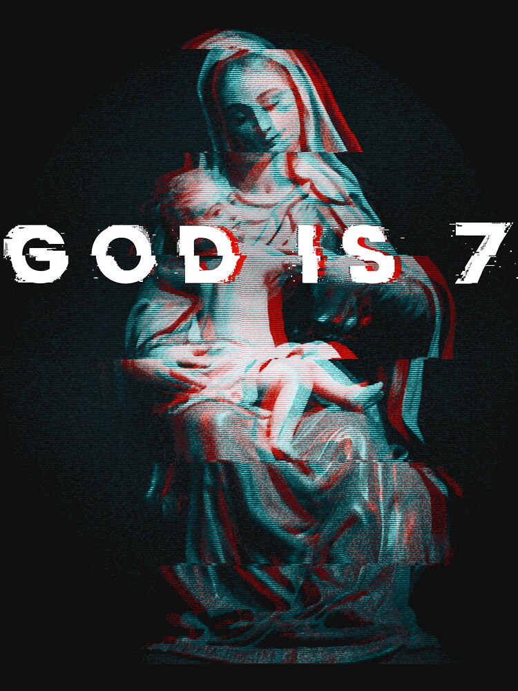 Thumbnail 7 of 7, Essential T-Shirt, God is 7 designed and sold by Godis7music.