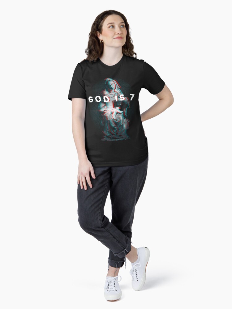 Thumbnail 4 of 7, Essential T-Shirt, God is 7 designed and sold by Godis7music.