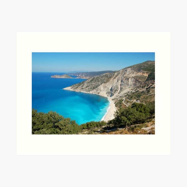 Item preview, Myrtos Beach designed and sold by Agnes McGuinness.