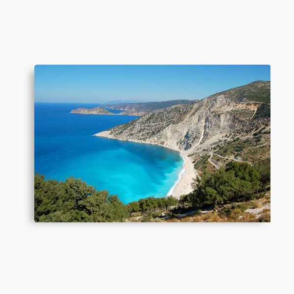 Myrtos Beach Canvas Print