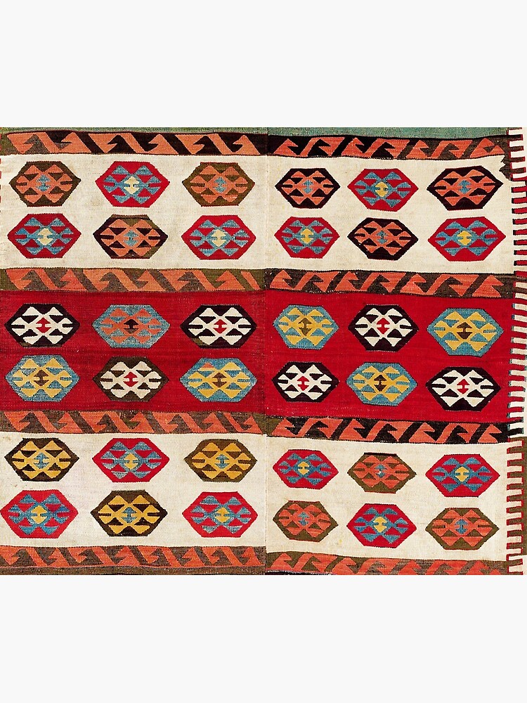 "Kurdish Antique Malatya Turkish Kilim" Tapestry for Sale by bragova