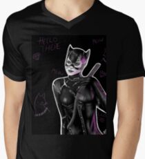 Catwoman Men's V-Neck T-Shirt