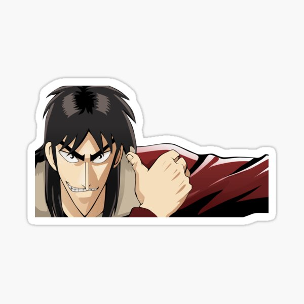 Kaiji Thumbs Up Sticker