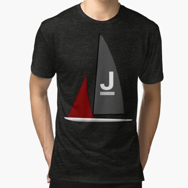 J Boat - J Class Sailing Yacht Tri-blend T-Shirt