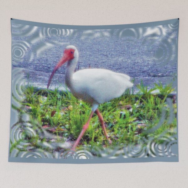 Item preview, Ibis Walks through Grass designed and sold by kristalcurt.