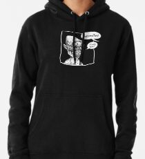 Gesundheit Zombie (Black and White) Pullover Hoodie