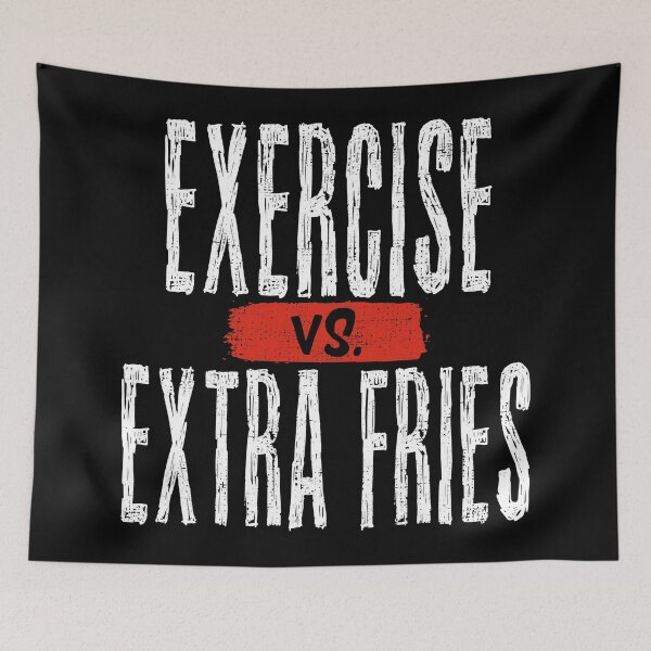 Item preview, Exercise Vs. Extra frieze designed and sold by RAWWR.