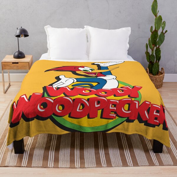 Woody Woodpecker Throw Blanket