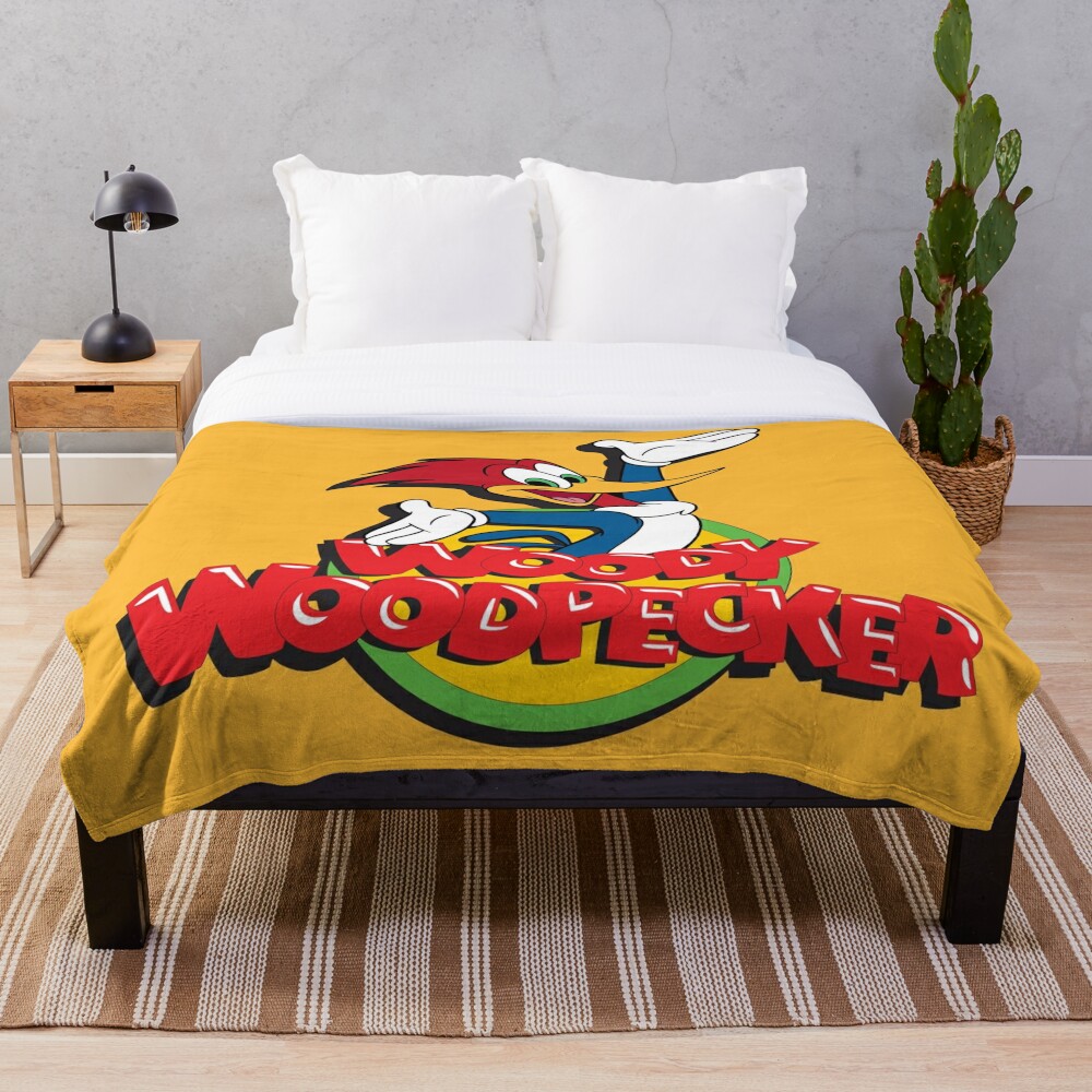 woody-woodpecker-throw-blanket-by-irnart-redbubble