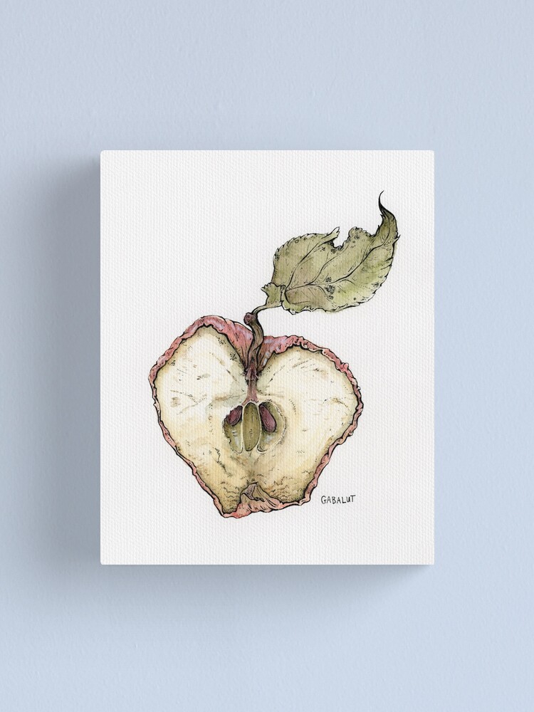 Rotten Apple Drawing