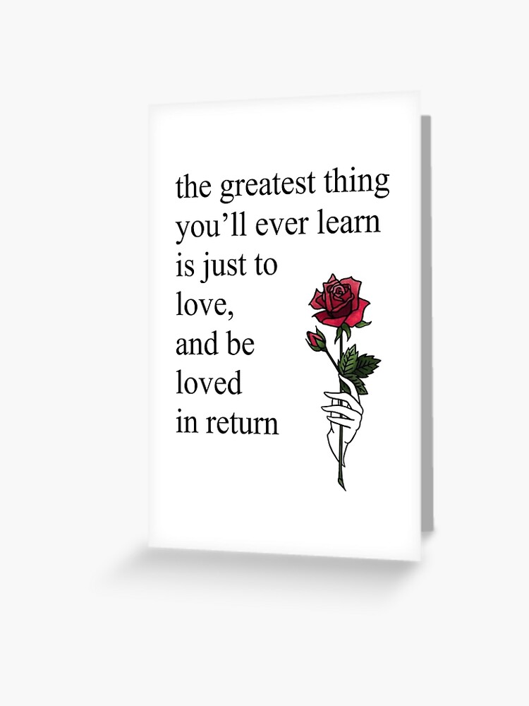 Moulin Rouge Come What May Quote Aesthetic Greeting Card By Oliviakhouw Redbubble