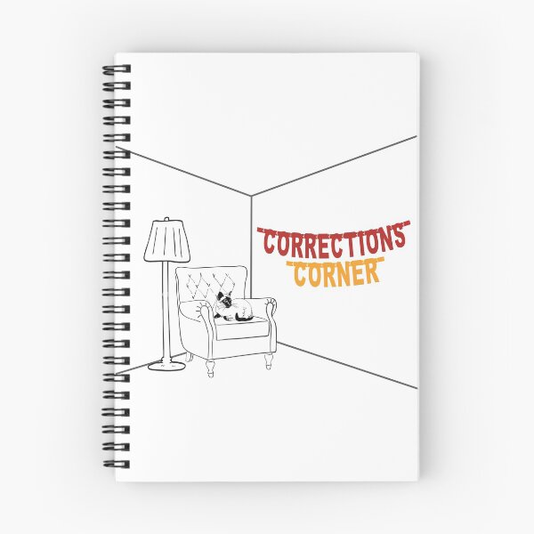 Item preview, Corrections Corner designed and sold by Meme Economy.