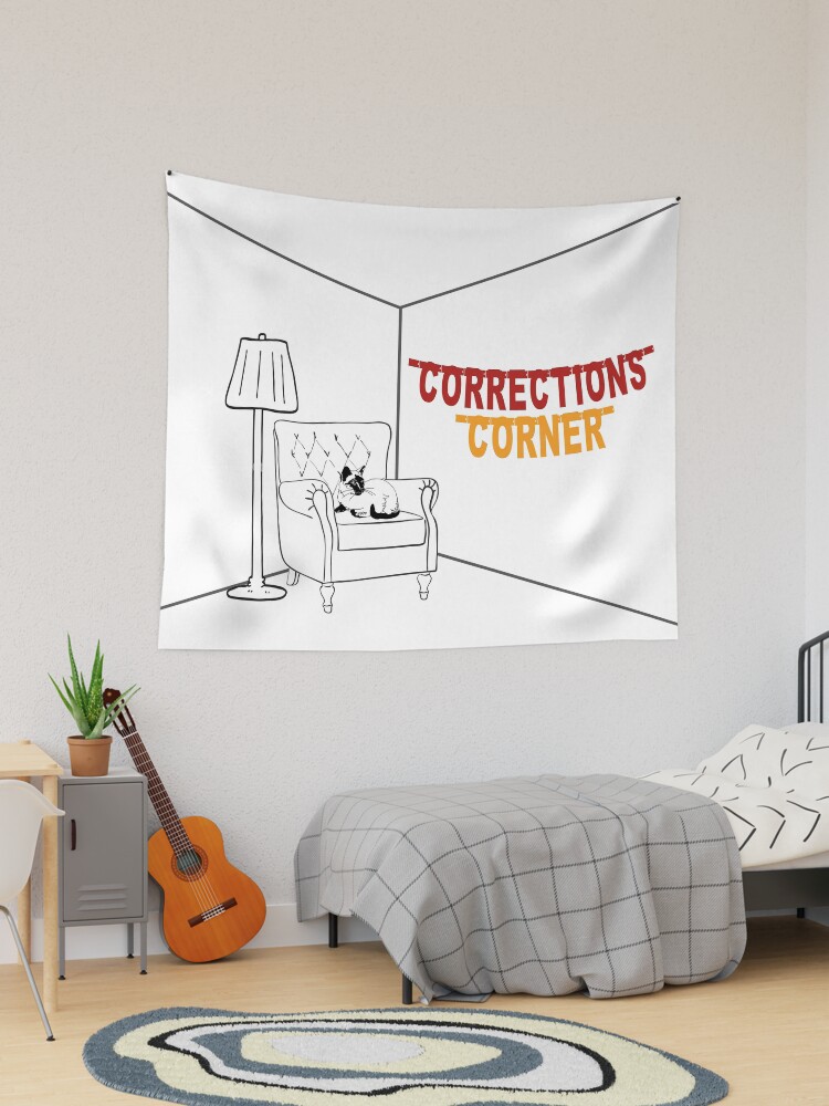 Corner Wall Tapestry Corrections Corner Tapestry