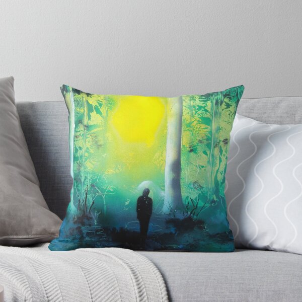 Aperçu de l'œuvre Spray Paint Art- Emerald Forrest créée et vendue par ArniesArt.