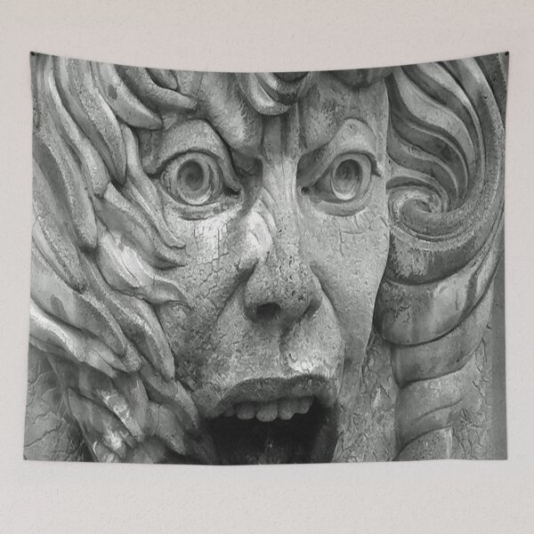 Item preview, Fire Face  designed and sold by Ethna Gillespie.