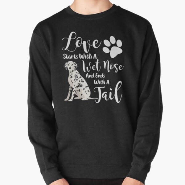 Dalmatian T-Shirt Cute Dog Lover Gift Pullover Sweatshirt