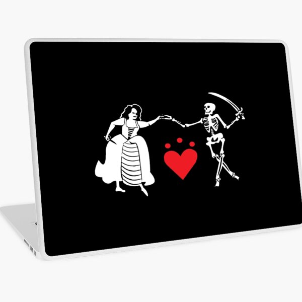 Jacquotte Delahaye Pirate Flag Laptop Skin