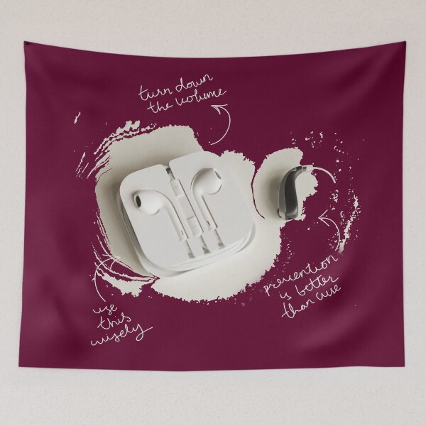 Item preview, Hearing Care Awareness designed and sold by lazakia.