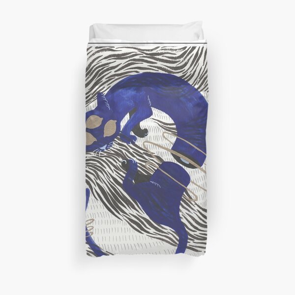 Nebula Cat Duvet Cover