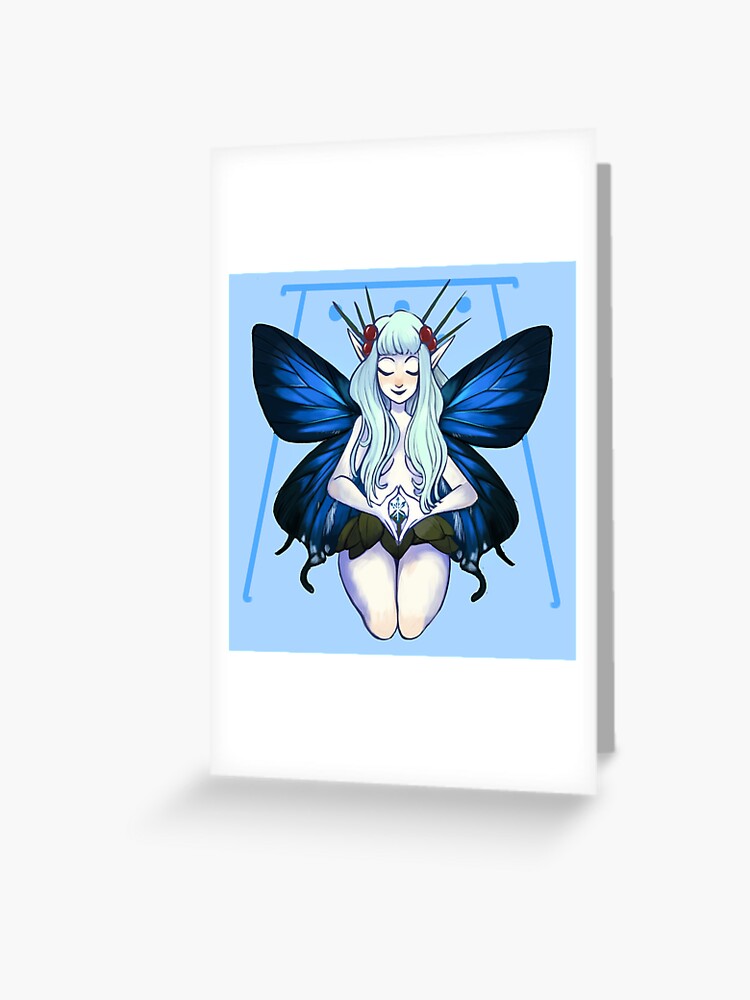 Pagan Faerie Yule Greeting Card By Themeltingmoon Redbubble