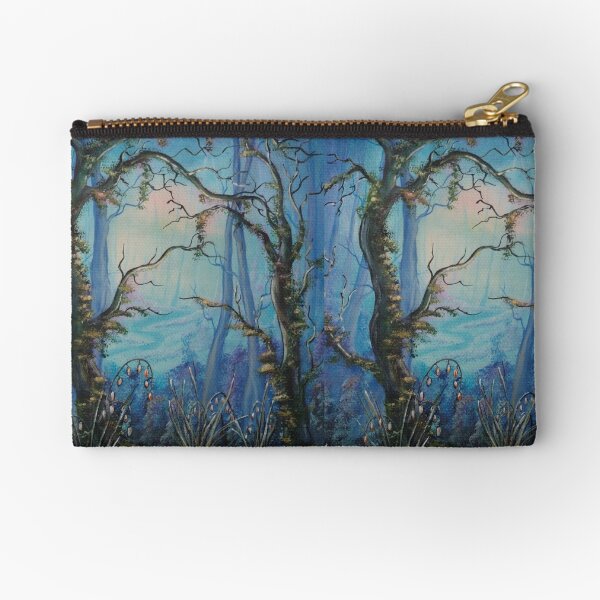 Into The Blue Zipper Pouch