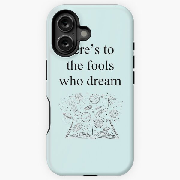 Item preview, Here's to the Fools Who Dream La La Land Quote designed and sold by oliviakhouw.